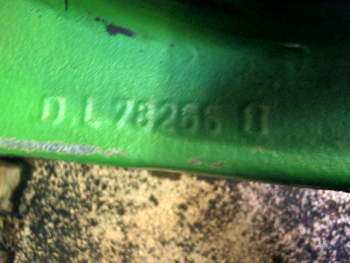 salg af John Deere 6100 RIGHT Rear Half Axle