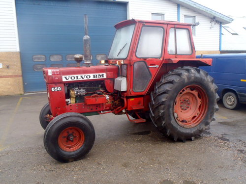 salg af Volvo BM650 tractor