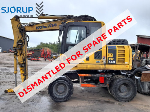 salg af Komatsu PW148-8 Hjulgraver