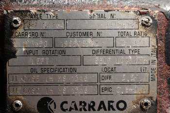 salg af Case 4230 XL  Disassembled front axle