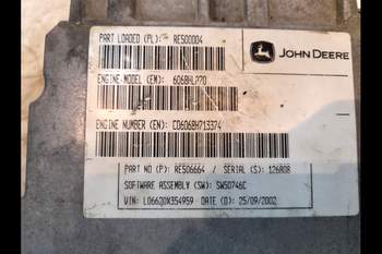 salg af ECU John Deere 6620 Motor