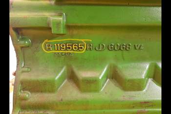 salg af John Deere 6620  Shortblock