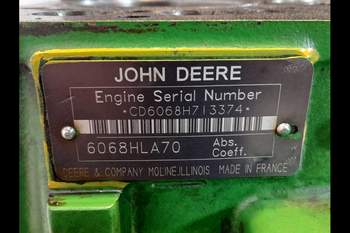 salg af Shortblock John Deere 6620 