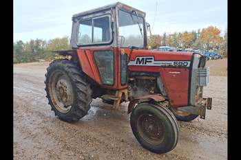 salg af Massey Ferguson 590 traktor