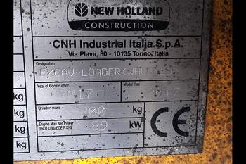 salg af Traktorgrävare New Holland B115C 