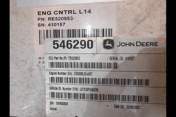 salg af Steuergerät (ECU) Motor John Deere 7530 