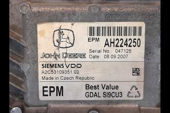 salg af ECU John Deere 7530