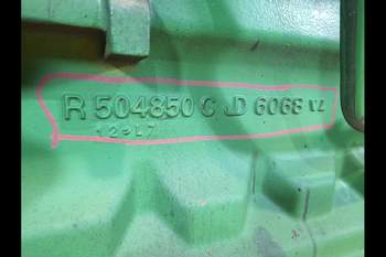 salg af Motor John Deere 7530