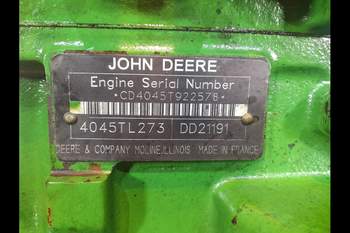 salg af John Deere 5720  Engine