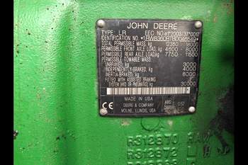 salg af John Deere 8360R tractor