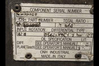 salg af New Holland T7.270  Front Axle