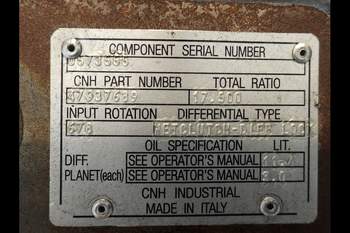 salg af New Holland T7.260  Front Axle